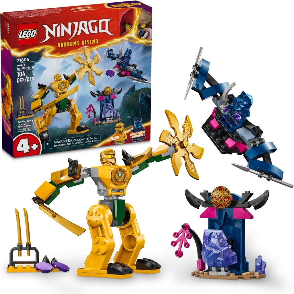 LEGO® NINJAGO® Arin’s Battle Mech Ninja Toy Set 71804 - Afbeelding 2
