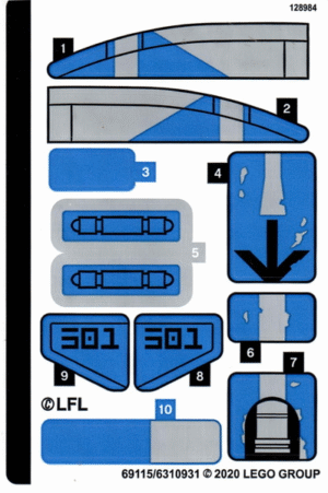 75280stk01 - Sticker Sheet for Set 75280 - (69115/6310931)