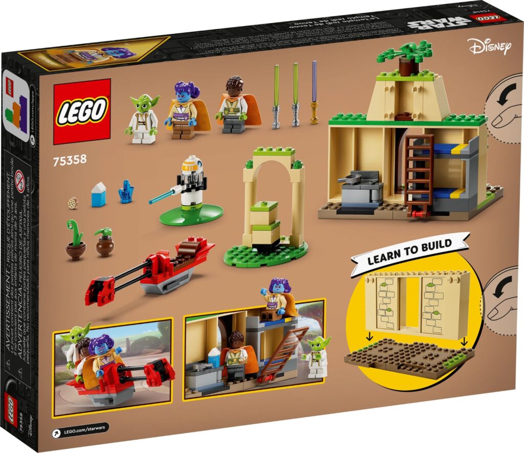 LEGO® Star Wars™ Tenoo Jedi Temple™ 75358 Building Toy Set (124 Pieces) - Afbeelding 7