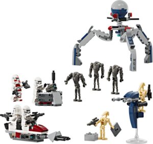 LEGO® Star Wars™ Clone Trooper™ & Battle Droid™ Battle Pack 75372