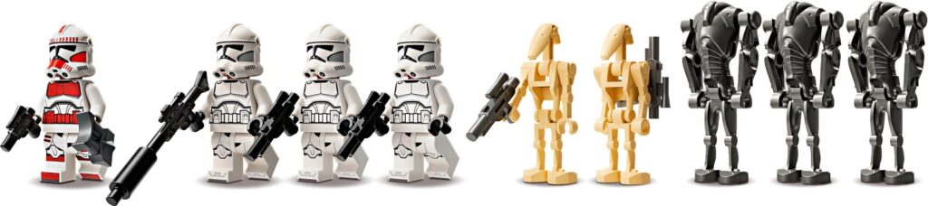 LEGO® Star Wars™ Clone Trooper™ & Battle Droid™ Battle Pack 75372 - Afbeelding 5