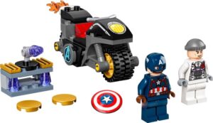 LEGO® Marvel Captain America and Hydra Face-Off 76189 Building Kit (49 Pieces)