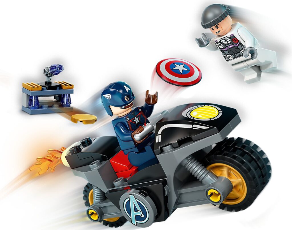 LEGO® Marvel Captain America and Hydra Face-Off 76189 Building Kit (49 Pieces) - Afbeelding 3
