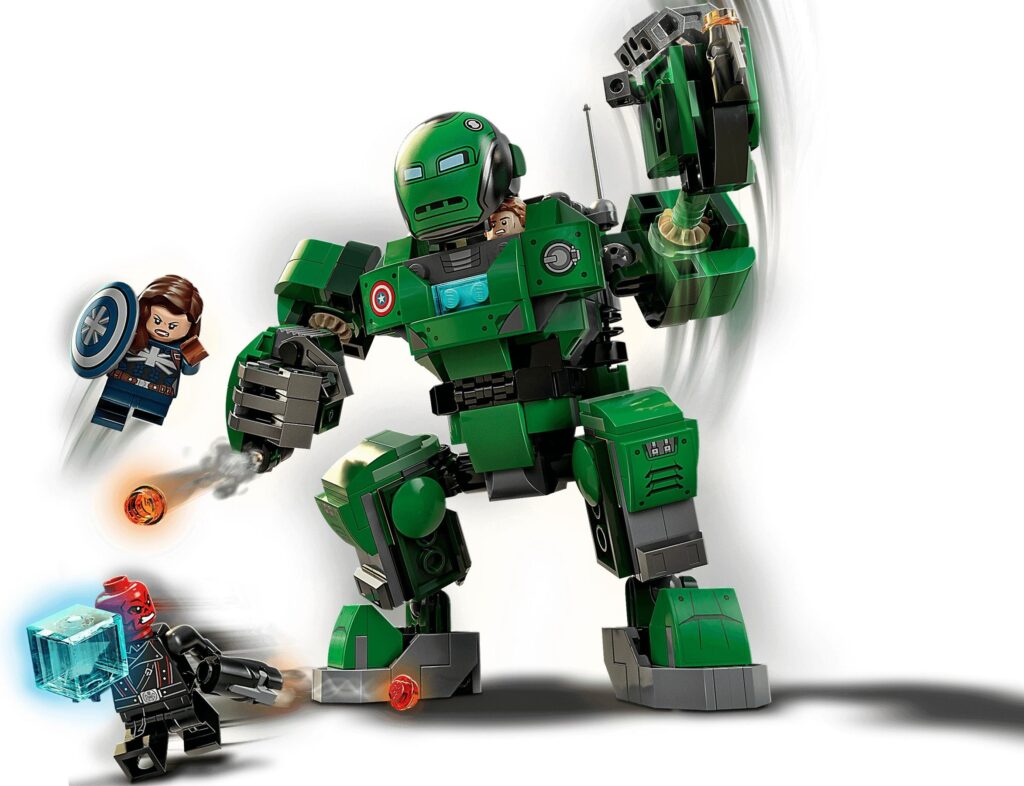 LEGO® Marvel Captain Carter & The Hydra Stomper 76201 Building Kit (343 Pieces) - Afbeelding 2