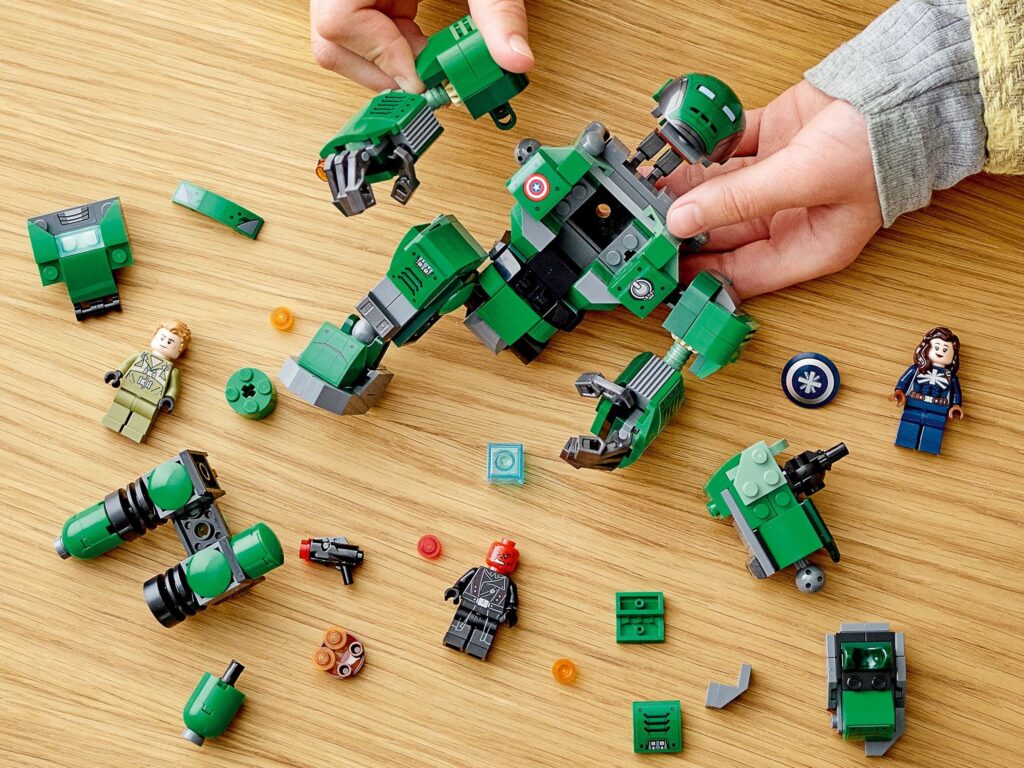 LEGO® Marvel Captain Carter & The Hydra Stomper 76201 Building Kit (343 Pieces) - Afbeelding 7