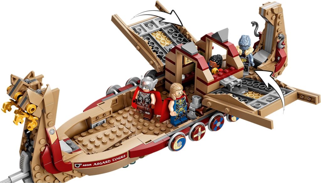 LEGO® Marvel The Goat Boat 76208 Building Kit (564 Pieces) - Afbeelding 5