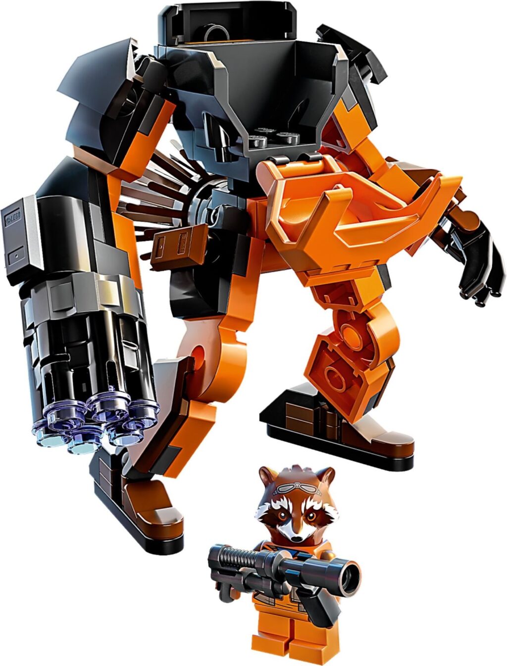 LEGO® Marvel Rocket Mech Armor 76243 Building Toy Set (98 Pieces) - Afbeelding 3
