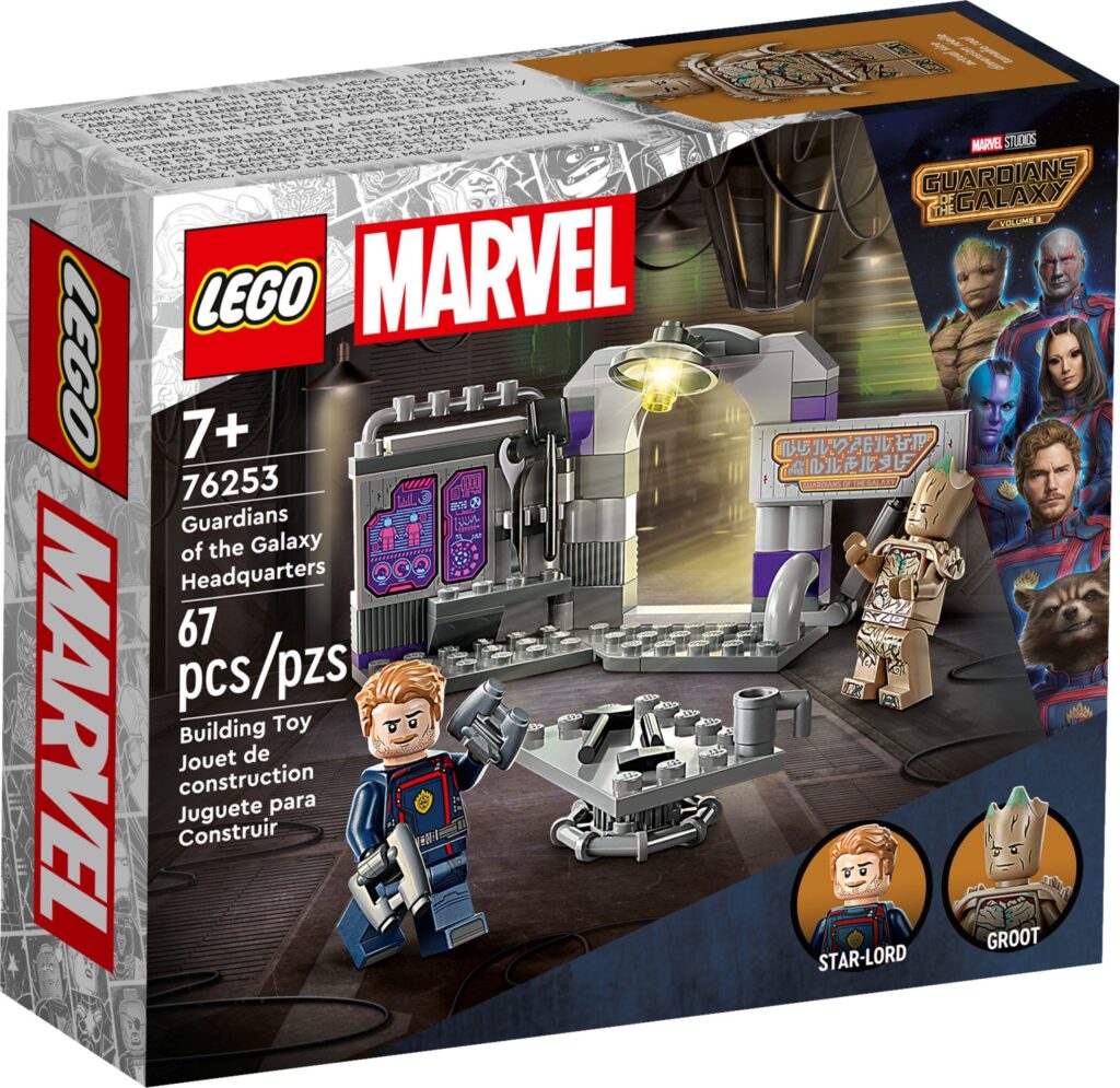 LEGO® Marvel Guardians of the Galaxy Headquarters 76253 Building Toy Set (67 Pieces) - Afbeelding 2