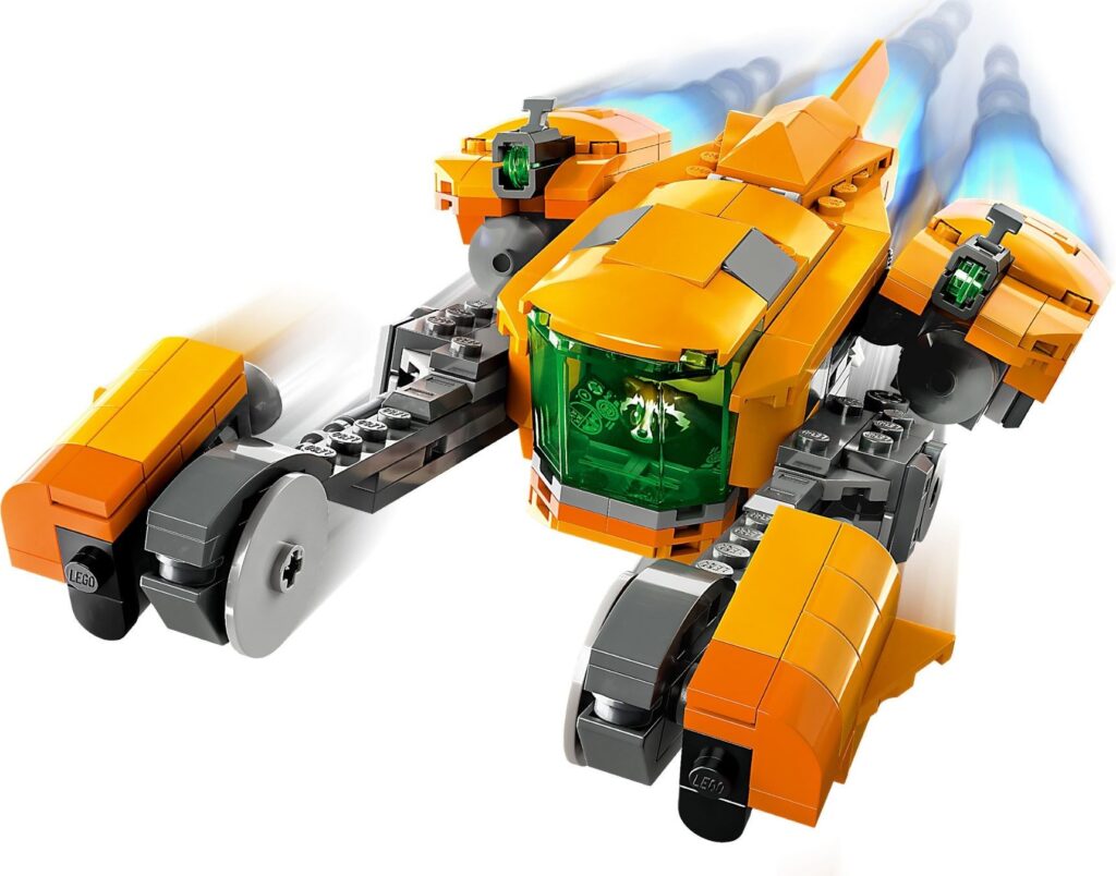 LEGO® Marvel Baby Rocket’s Ship 76254 Building Toy Set (330 Pieces) - Afbeelding 3