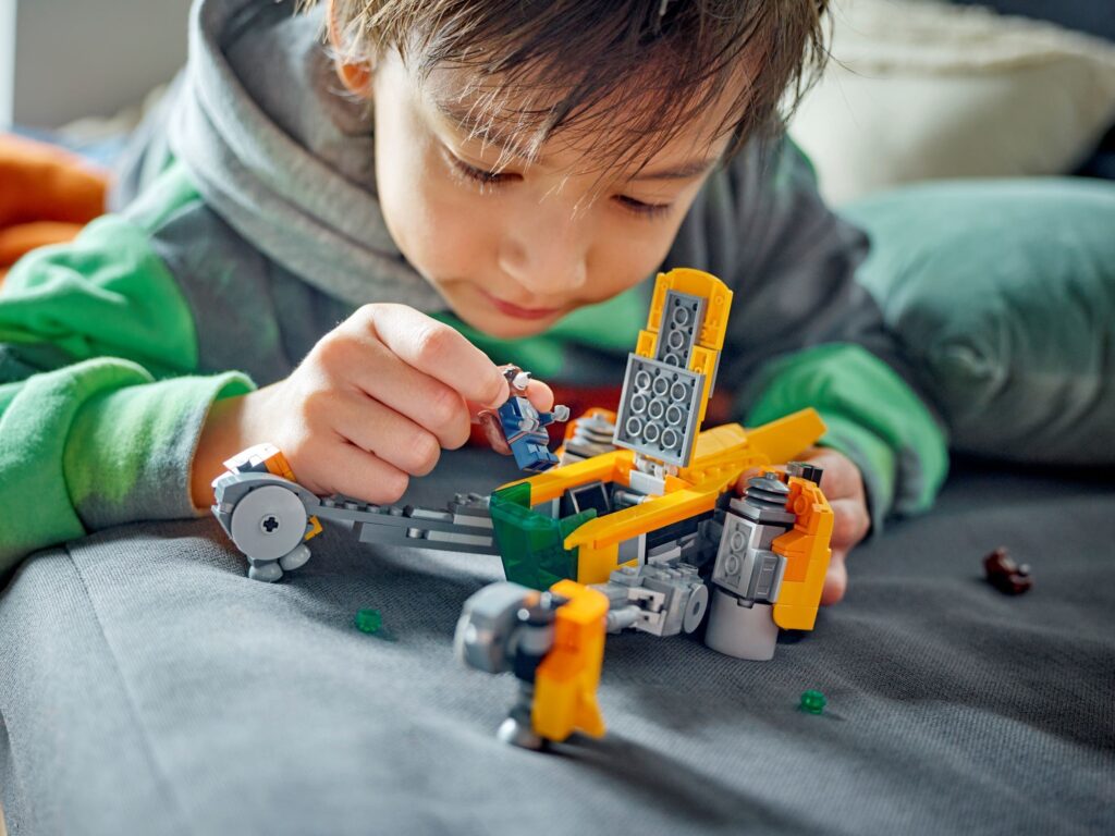 LEGO® Marvel Baby Rocket’s Ship 76254 Building Toy Set (330 Pieces) - Afbeelding 8