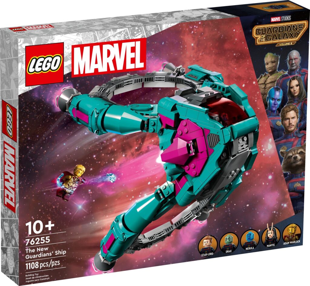 LEGO® Marvel The New Guardians’ Ship 76255 Building Toy Set (1,108 Pieces) - Afbeelding 2