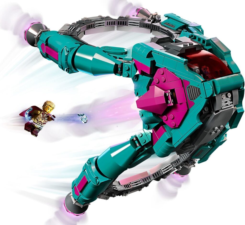 LEGO® Marvel The New Guardians’ Ship 76255 Building Toy Set (1,108 Pieces) - Afbeelding 3