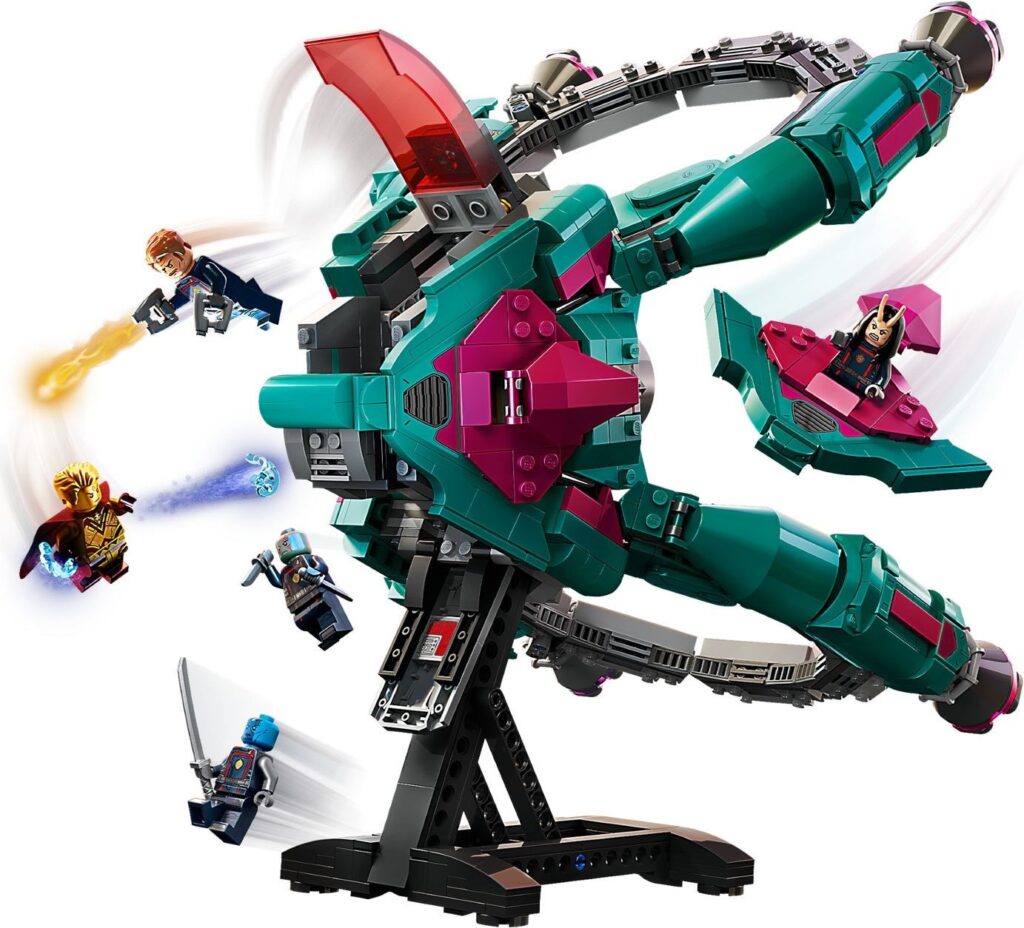 LEGO® Marvel The New Guardians’ Ship 76255 Building Toy Set (1,108 Pieces) - Afbeelding 4