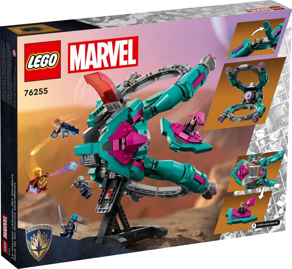 LEGO® Marvel The New Guardians’ Ship 76255 Building Toy Set (1,108 Pieces) - Afbeelding 9