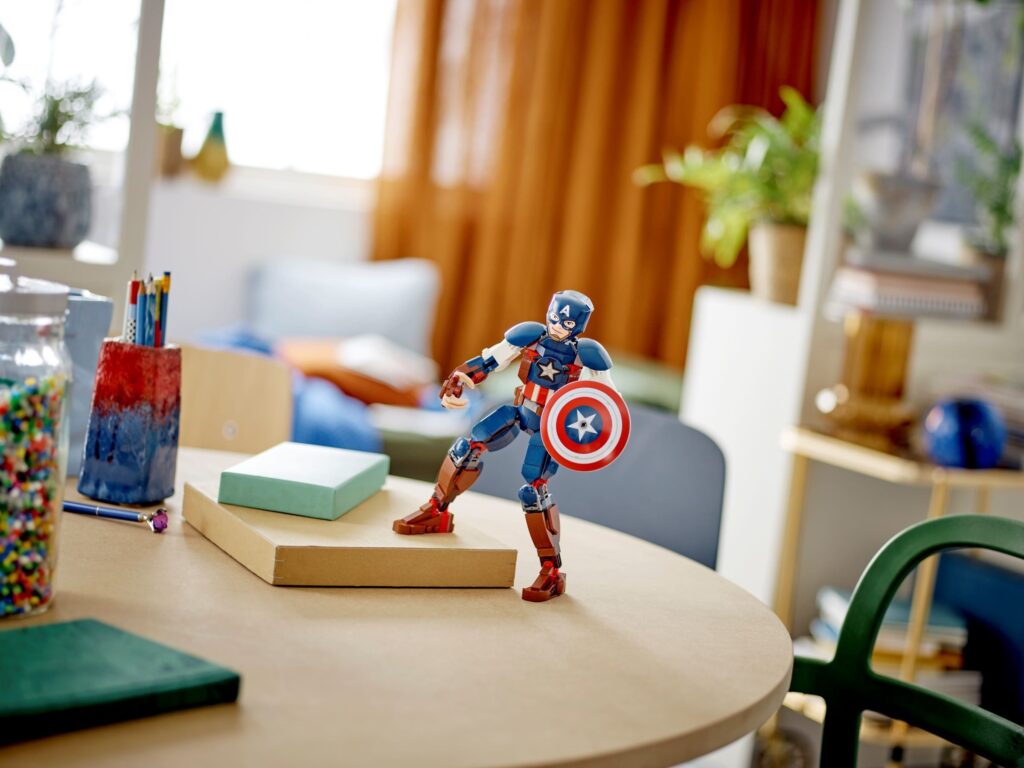LEGO® Marvel Captain America Construction Figure 76258 Building Toy Set (310 Pieces) - Afbeelding 6