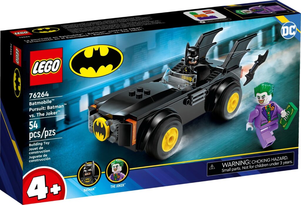 LEGO® DC Batmobile™ Pursuit: Batman™ vs. The Joker™ 76264 Building Toy Set (54 Pcs) - Afbeelding 2