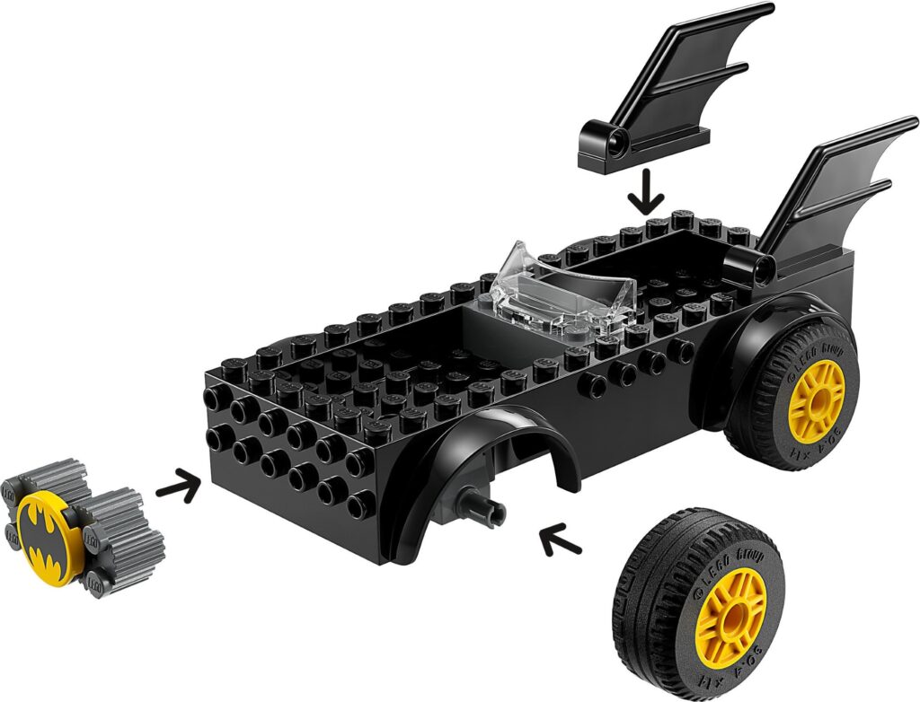 LEGO® DC Batmobile™ Pursuit: Batman™ vs. The Joker™ 76264 Building Toy Set (54 Pcs) - Afbeelding 5