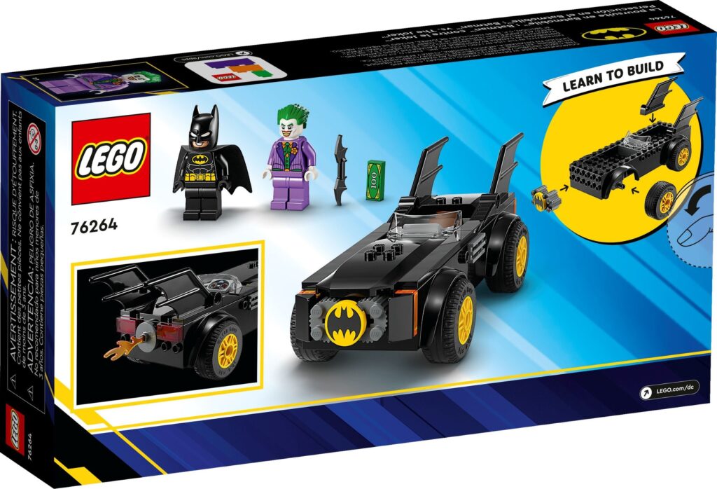 LEGO® DC Batmobile™ Pursuit: Batman™ vs. The Joker™ 76264 Building Toy Set (54 Pcs) - Afbeelding 6