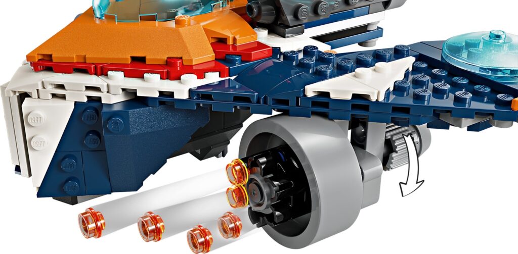 LEGO® Marvel Rocket’s Warbird vs. Ronan Kit 76278 - Afbeelding 5