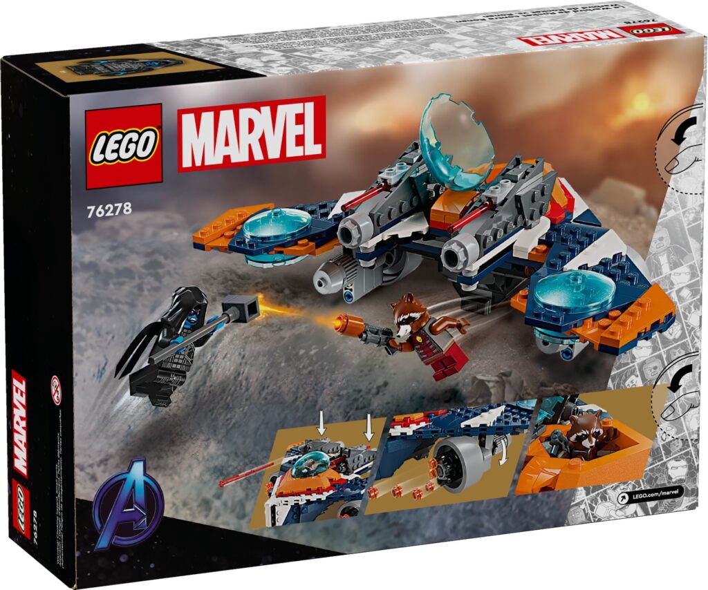 LEGO® Marvel Rocket’s Warbird vs. Ronan Kit 76278 - Afbeelding 7