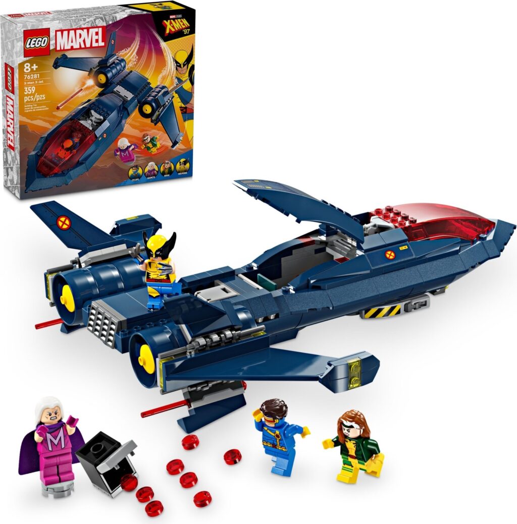 LEGO® Marvel X-Men X-Jet Buildable Toy 76281 - Afbeelding 2