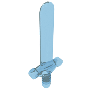 76764 - Minifigure, Weapon Sword, Shortsword Elaborate Hilt