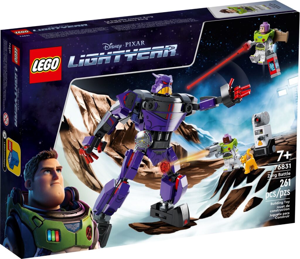LEGO® │ Disney and Pixar’s Lightyear Zurg Battle 76831 Building Kit (261 Pieces) - Afbeelding 2