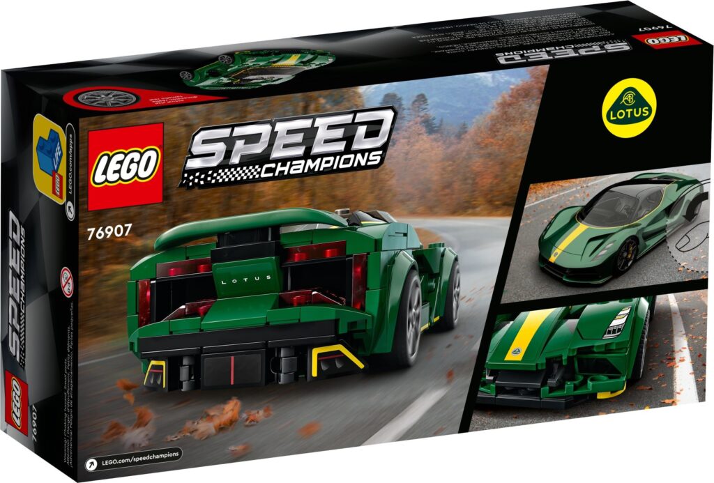 LEGO® Speed Champions Lotus Evija 76907 Building Kit (247 Pieces) - Afbeelding 3