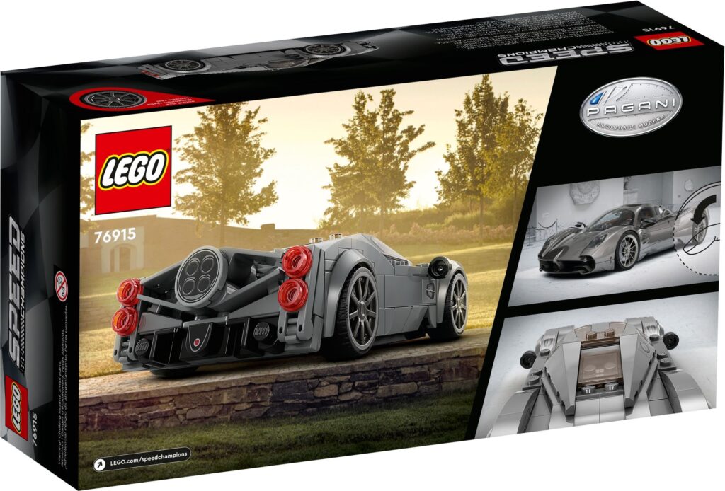 LEGO® Speed Champions Pagani Utopia 76915 Building Toy Set (249 Pieces) - Afbeelding 6
