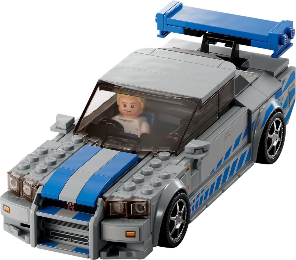 LEGO® Speed Champions 2 Fast 2 Furious Nissan Skyline GT-R (R34) 76917 (319 Pieces) - Afbeelding 3