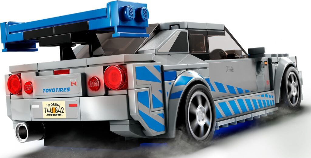 LEGO® Speed Champions 2 Fast 2 Furious Nissan Skyline GT-R (R34) 76917 (319 Pieces) - Afbeelding 4