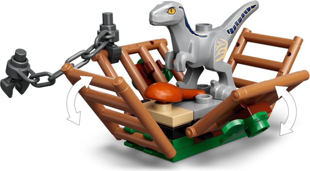 LEGO® Jurassic World Blue & Beta Velociraptor Capture 76946 Building Kit (181 Pieces) - Afbeelding 7