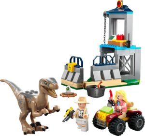 LEGO® Jurassic Park Velociraptor Escape 76957 Building Toy Set (137 Pieces)