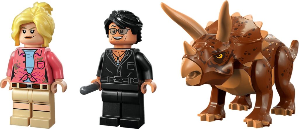 LEGO® Jurassic Park Triceratops Research 76959 Building Toy Set (281 Pieces) - Afbeelding 5