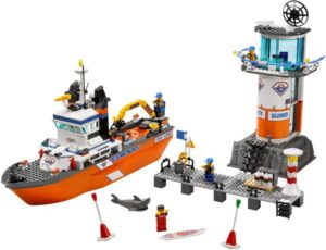 7739-1 - Coast Guard Patrol Boat & Tower