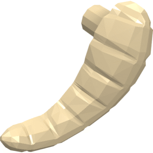 86057 - Tauntaun / Wampa Horn Left