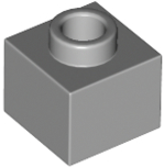 86996 - Brick, Modified 1 x 1 x 2/3 with Open Stud