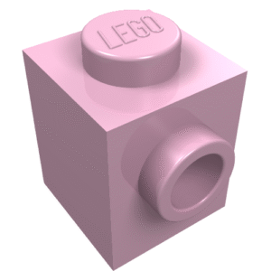 87087 - Brick, Modified 1 x 1 with Stud on Side