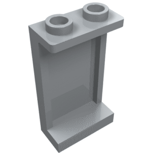 87544 - Panel 1 x 2 x 3 with Side Supports - Hollow Studs