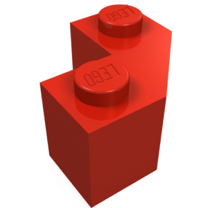 87620 - Brick, Modified Facet 2 x 2