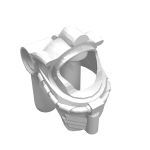 87754 - Minifigure, Headgear Helmet Underwater / Space with Air Tanks