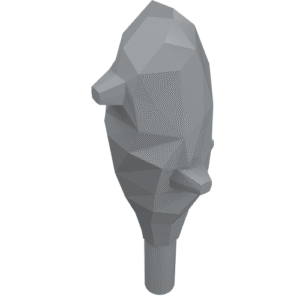 88001 - Minifigure, Weapon Club with Spikes - Small