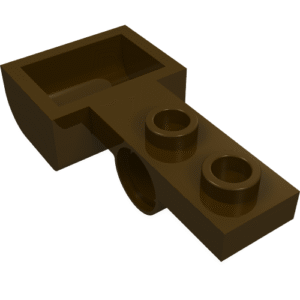 88289 - Plate, Modified 1 x 2 with Pin Hole and Bucket (Catapult)