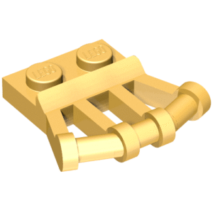 92692 - Plate, Modified 1 x 2 with Angled Bar Handles on Side