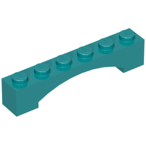 92950 - Arch 1 x 6 Raised Arch