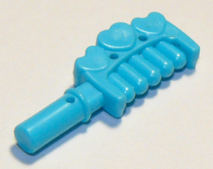 93080d - Friends Accessories Comb with Handle and 3 Hearts