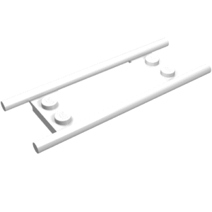 93140 - Minifigure, Utensil Stretcher without Bottom Hinges