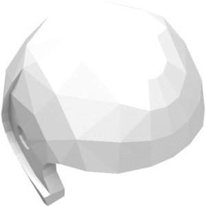 93560 - Minifigure, Headgear Helmet Sports / Flight