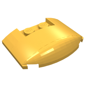 93604 - Wedge 3 x 4 x 2/3 Triple Curved