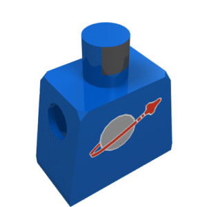 973p90 - Torso Space Classic Moon Pattern